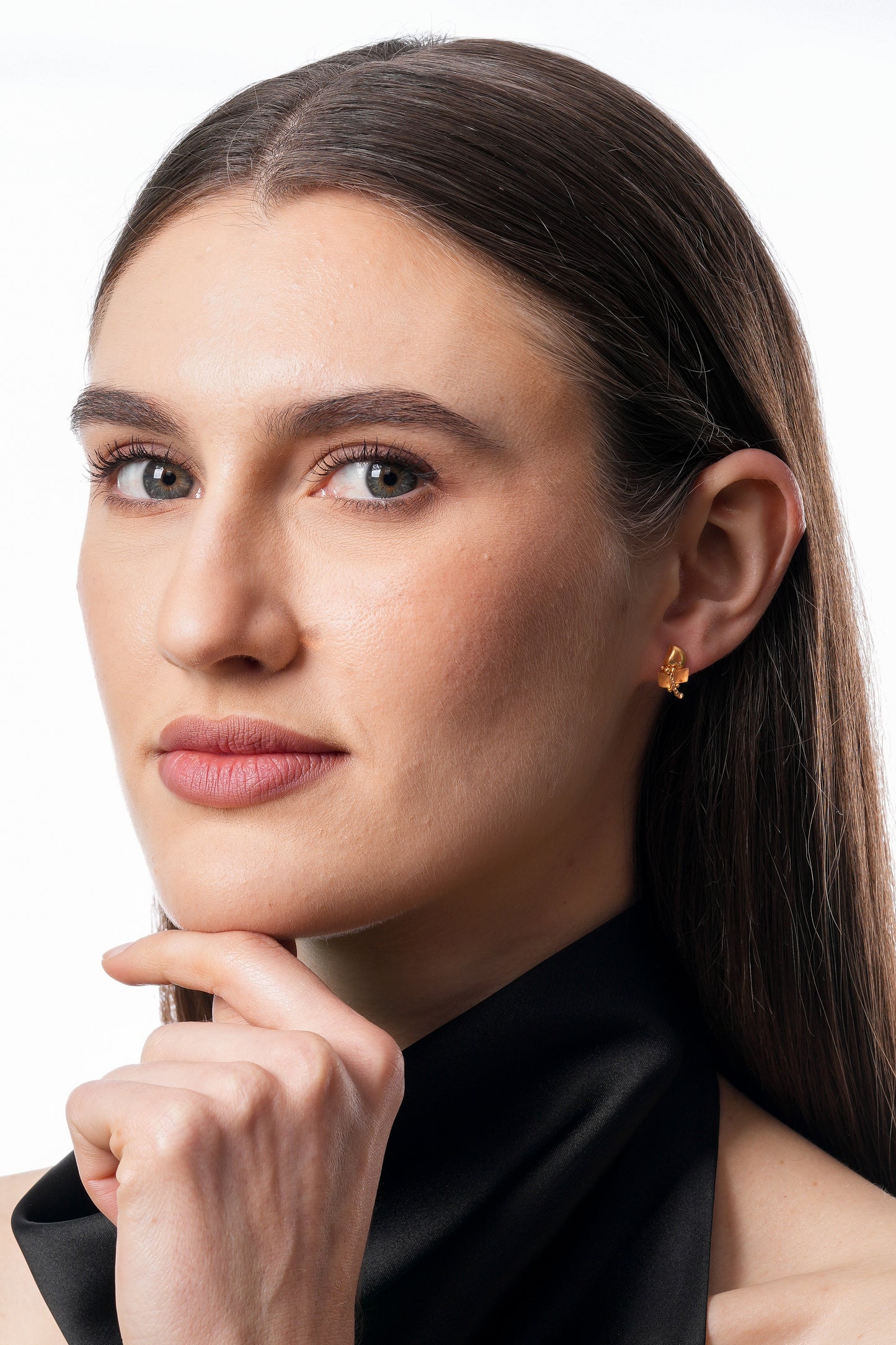 Flambeur B.I.S 22 Kt Hallmark Plain Tops Earring