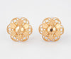 Flambeur B.I.S 18 Kt Hallmark Plain Tops Earring