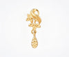 Flambeur B.I.S 18 Kt Hallmark Plain Tops Earring