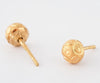 Flambeur B.I.S 18 Kt Hallmark Plain Tops Earring