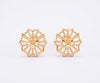 Flambeur B.I.S 18 Kt Hallmark Plain Tops Earring
