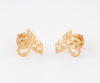 Flambeur B.I.S 18 Kt Hallmark Plain Tops Earring