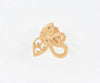Flambeur B.I.S 18 Kt Hallmark Plain Tops Earring