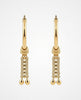 Flambeur B.I.S Hallmarked 18 KT Gold Hoop Earring