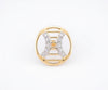 Flambeur B.I.S 14 Kt Hallmark Diamond Earring