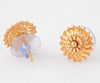 Flambeur B.I.S 18 Kt Hallmark Plain Tops Earring