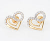Flambeur B.I.S 14 Kt Hallmark Diamond Earring