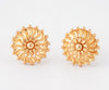 Flambeur B.I.S 18 Kt Hallmark Plain Tops Earring