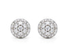 Flambeur B.I.S 18 Kt Hallmark Cz Tops Earring