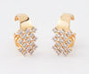 Flambeur B.I.S 14 Kt Hallmark Diamond Earring