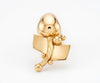 Flambeur B.I.S 22 Kt Hallmark Plain Tops Earring