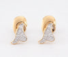 Flambeur B.I.S 18 Kt Hallmark Cz Tops Earring