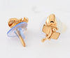 Flambeur B.I.S 22 Kt Hallmark Plain Tops Earring
