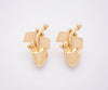Flambeur B.I.S 22 Kt Hallmark Plain Tops Earring