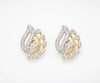Flambeur B.I.S 14 Kt Hallmark Diamond Earring