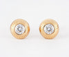 Flambeur B.I.S 18 Kt Hallmark Cz Tops Earring