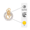 Flambeur B.I.S 14 Kt Hallmark Diamond Earring