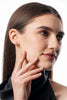 Flambeur B.I.S 18 Kt Hallmark Cz Tops Earring