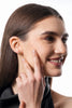 Flambeur B.I.S 18 Kt Hallmark Cz Tops Earring