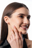 Flambeur B.I.S 18 Kt Hallmark Plain Tops Earring