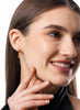 Flambeur B.I.S 18 Kt Hallmark Plain Tops Earring