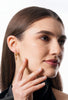 Flambeur B.I.S Hallmarked 18 KT Gold Hoop Earring