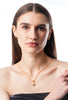 Flambeur B.I.S Hallmarked 18 KT CZ Gold Pendent Set
