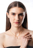 Flambeur B.I.S Hallmarked 18 KT CZ Gold Pendent Set