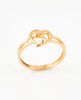 22K Gold Plated Plain Om Ring | High-Purity Spiritual Statement Ring