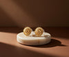 Flambeur B.I.S 18 Kt Hallmark Plain Tops Earring