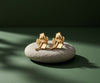 Flambeur B.I.S 22 Kt Hallmark Plain Tops Earring