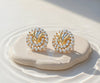 Flambeur B.I.S 18 Kt Hallmark Cz Tops Earring