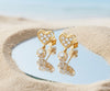 Flambeur B.I.S 18 Kt Hallmark Cz Tops Earring
