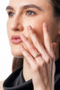 18K Gold Plated Interlocking CZ Infinity Ring | Cubic Zirconia Graceful Statement Ring