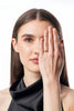 22K Gold Plated Plain Om Ring | High-Purity Spiritual Statement Ring