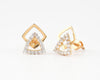 Flambeur B.I.S Hallmarked 18 KT CZ Gold Pendent Set