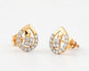 Flambeur B.I.S Hallmarked 18 KT CZ Gold Pendent Set