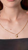Flambeur B.I.S Hallmarked 18 KT CZ Gold Pendent Set